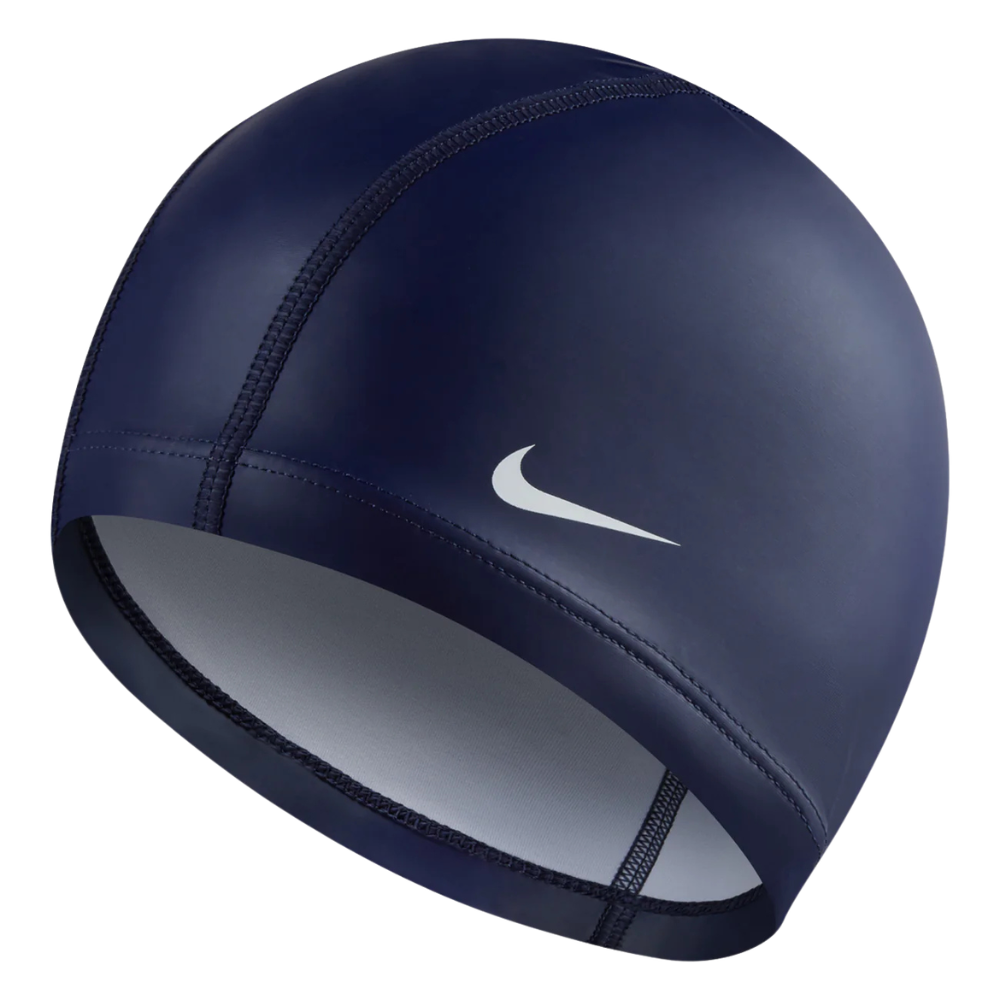 Nón Bơi Unisex Nike Synthetic Coated Cap NESS4600 (Midnight Navy)