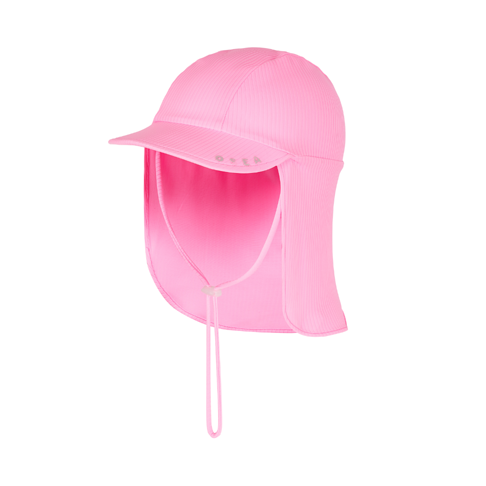 Nón đi biển chống nắng cho bé 15kg-35kg Hồng - Pink Children Anti UV Hat