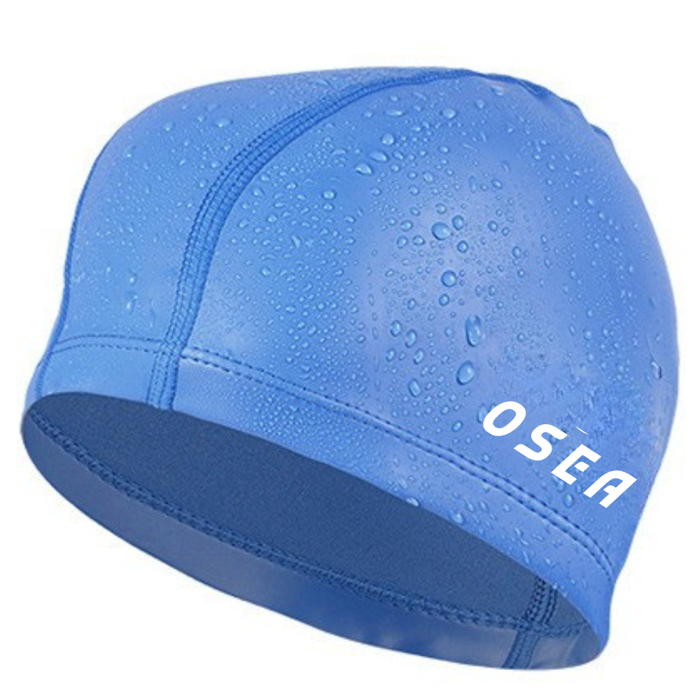 Mũ nón bơi OSEA nhiều màu da PU Sapphire Blue (Chiếc)