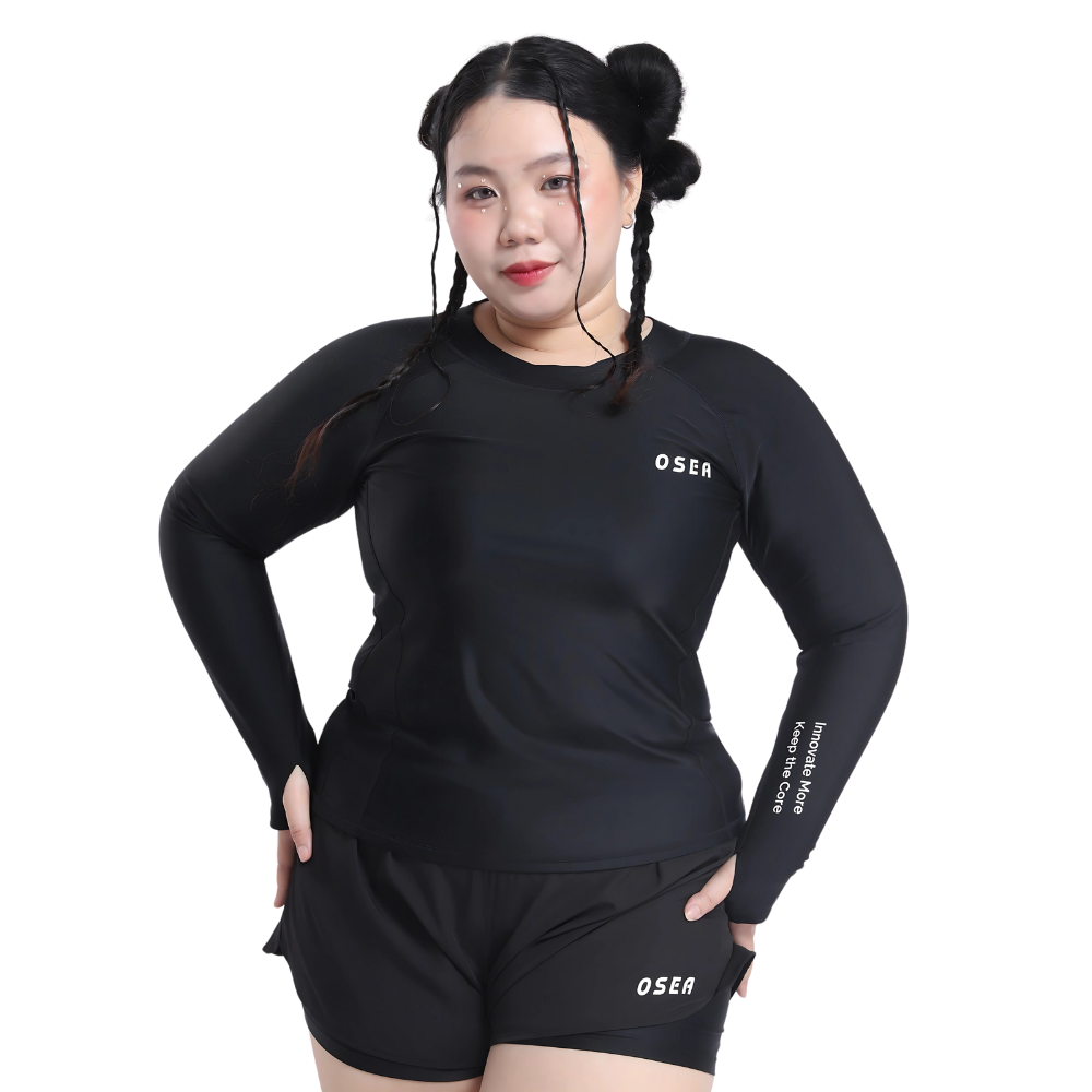 Áo bơi tay dài kín đáo chống nắng Revive Core Rashguard