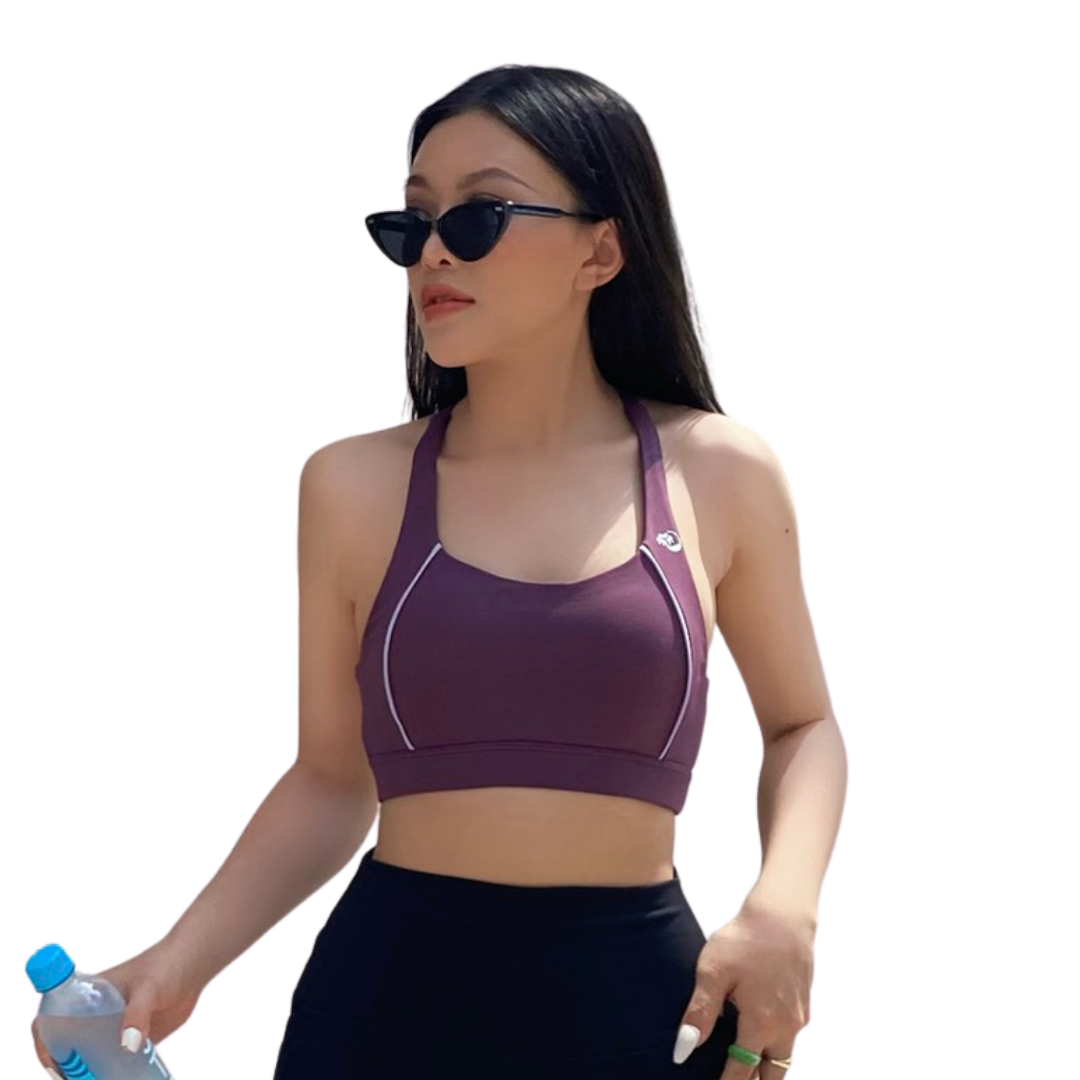 Áo tập Yoga Gym Bra - Tím - Regal Purple Sport Bra Top