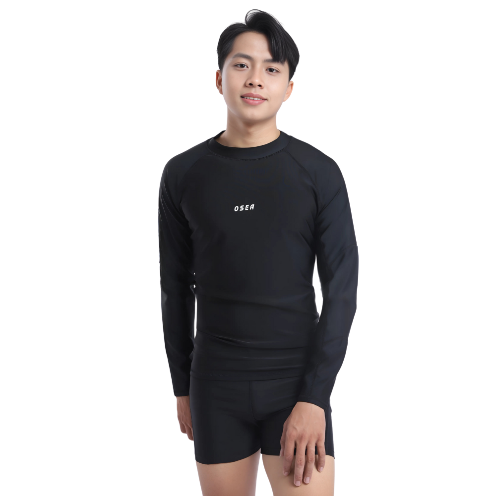 Áo bơi nam tay dài chống nắng Splashman Core Rashguard