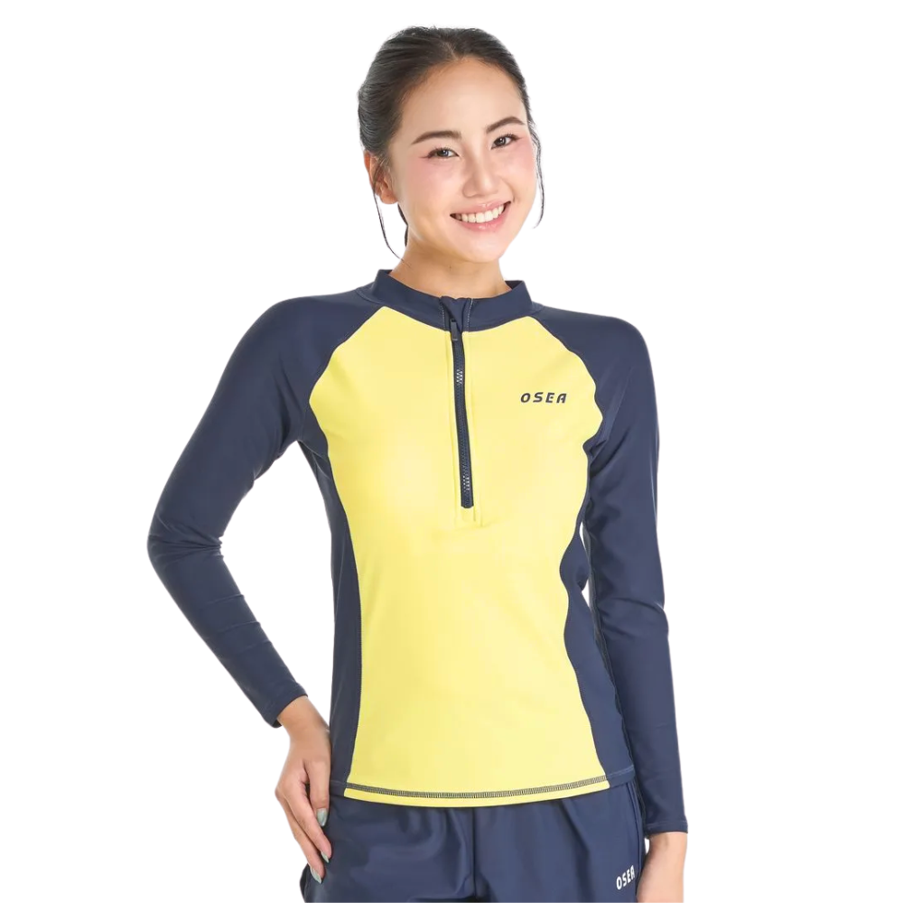 Áo bơi nữ OSEA dài tay chống nắng Solara Flare Rashguard