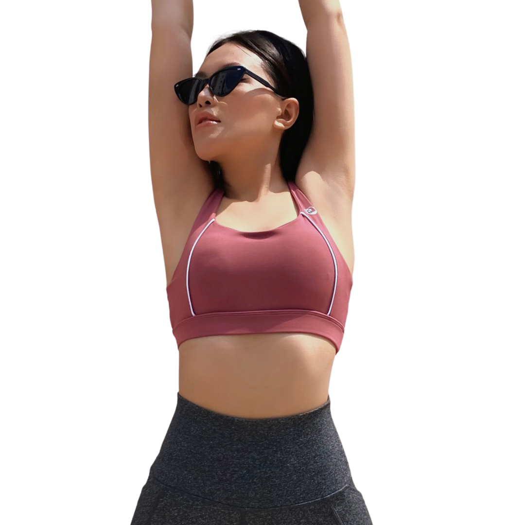 Áo tập Yoga Gym Bra - Hồng - Rouge Pink Sport Bra Top