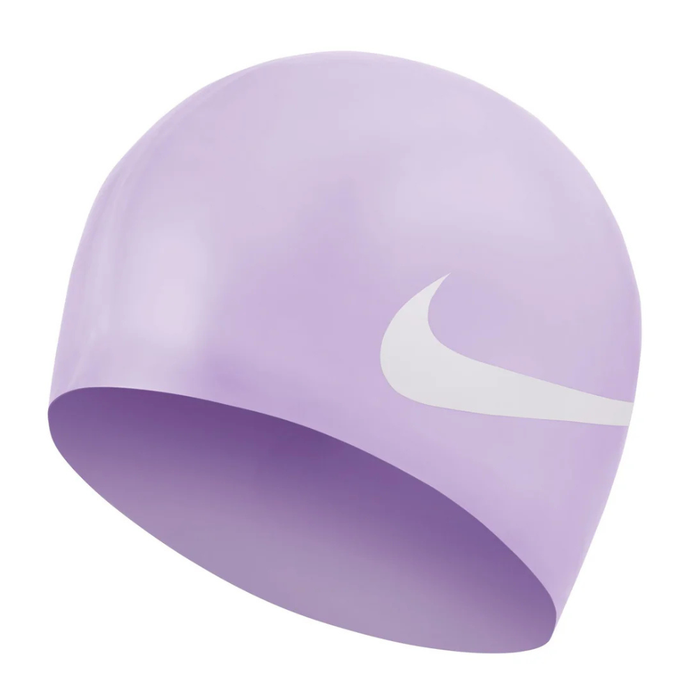 Nón bơi thể thao Unisex Big Swoosh Cap (Lilac Bloom)