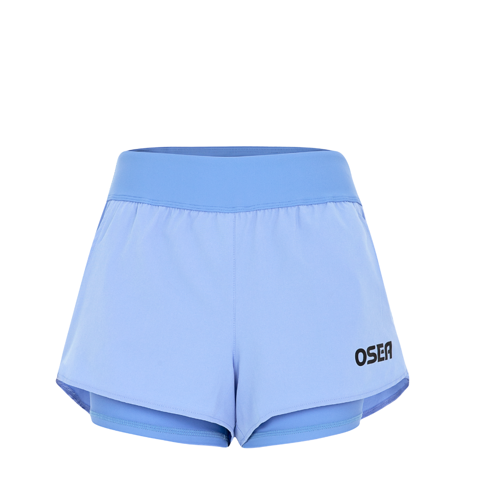 Quần bơi nữ hai lớp năng động - Xanh Sáng - Steel Blue Active Swim Short