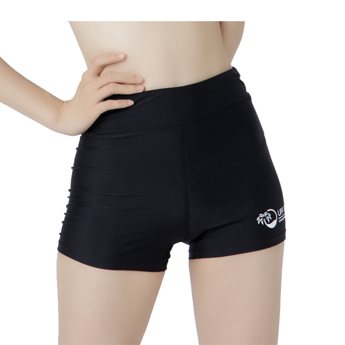 Quần bơi nữ lưng cao - Đen - Essential Black Body Short