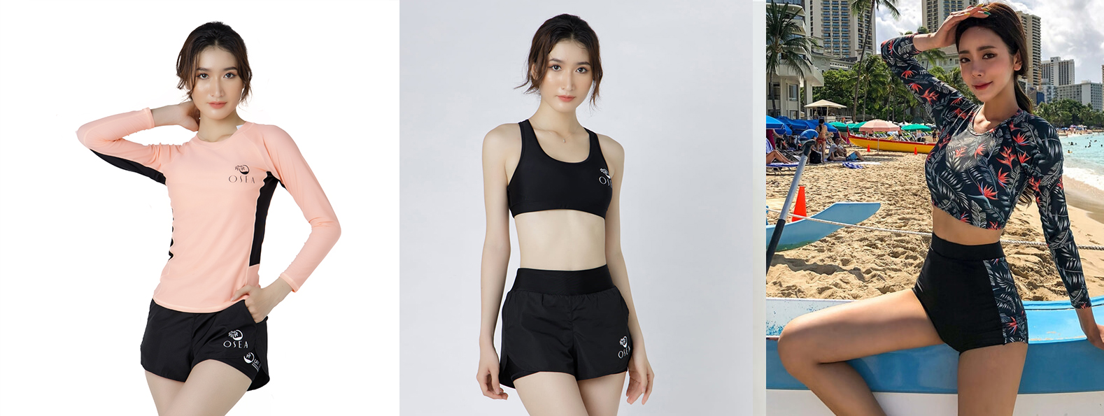 Đồ bơi nữ kín đáo che khuyết điểm vùng bụng